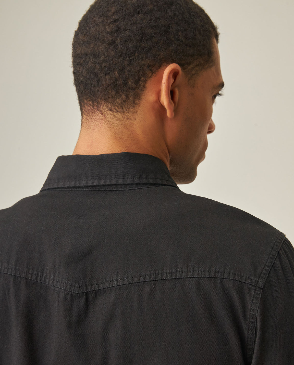 Slim Fit Shirt for Men - Black 63_612H030_NEG194007_7