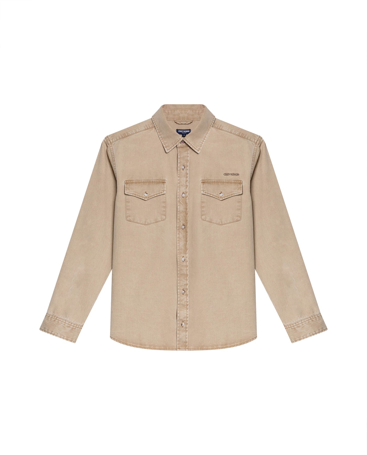 Men´s Regular Fit Shirt - Brown 63_612H032_CAF171320_4