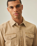 Men´s Regular Fit Shirt - Brown 63_612H032_CAF171320_5