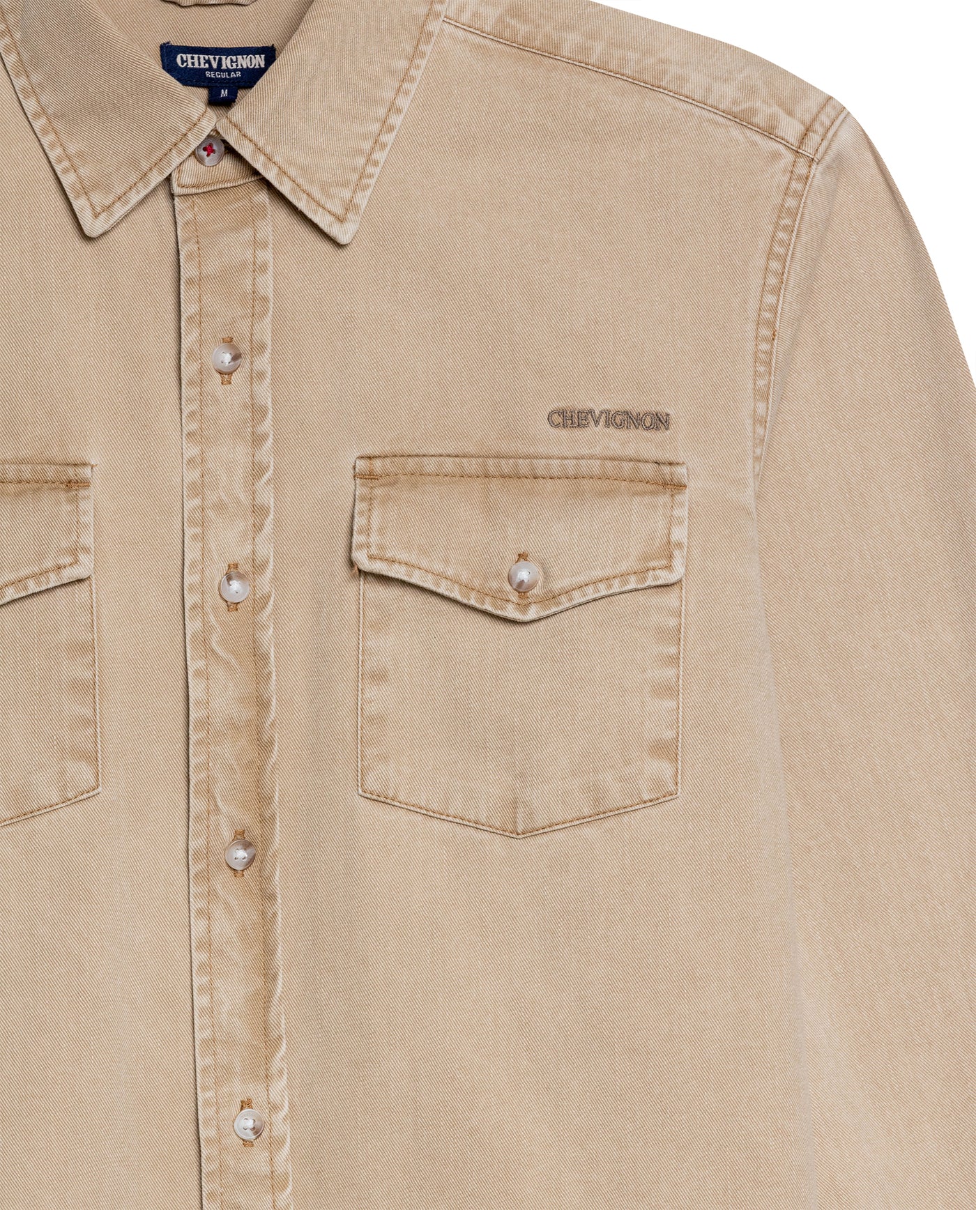 Men´s Regular Fit Shirt - Brown 63_612H032_CAF171320_8