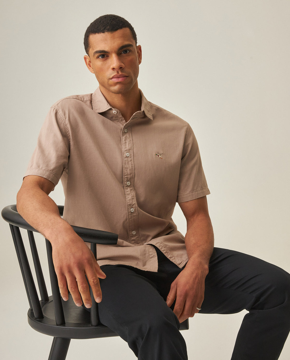 Slim Fit Shirt for Men - Gray 63_612H034_GRI171210_0