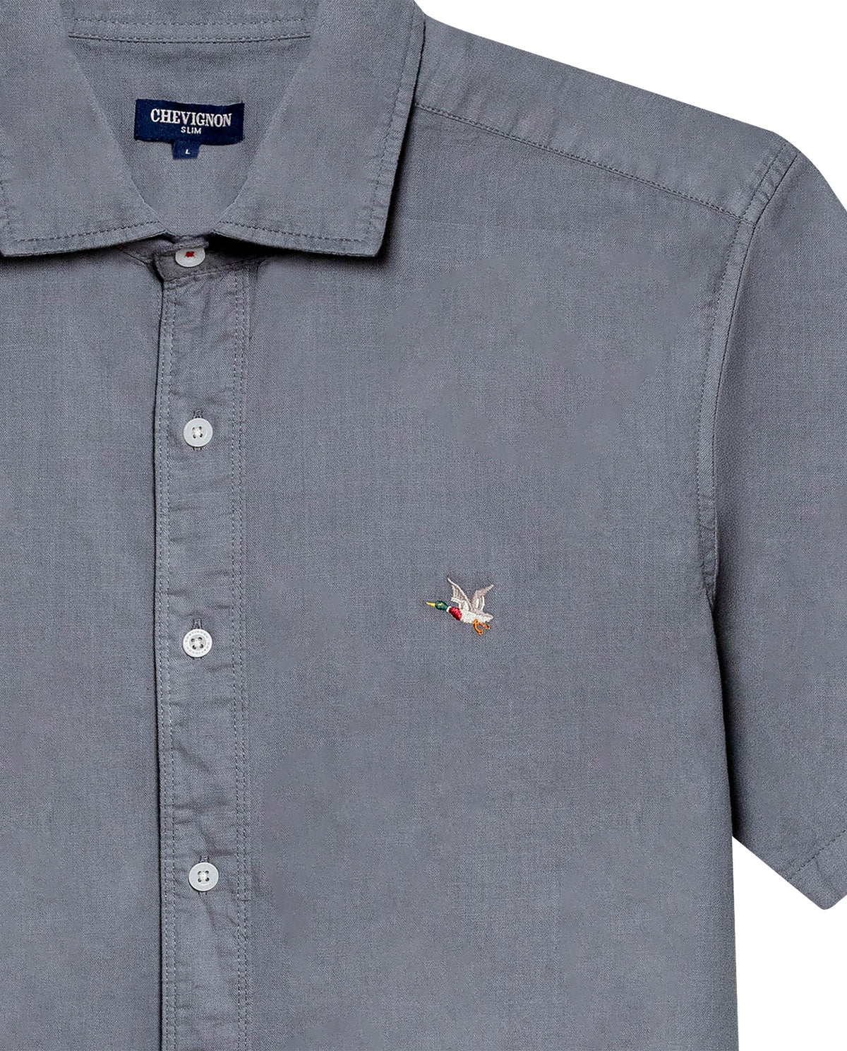 Slim Fit Shirt for Men - Green 63_612H034_VER194220_8