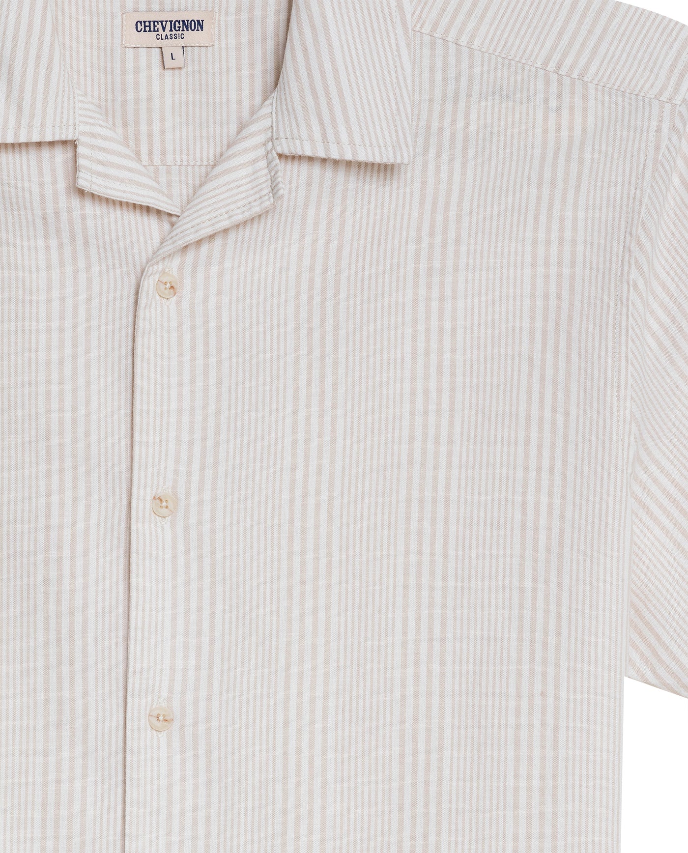 Linen Shirt for Men - Beige 63_612H036_BEI161102_8