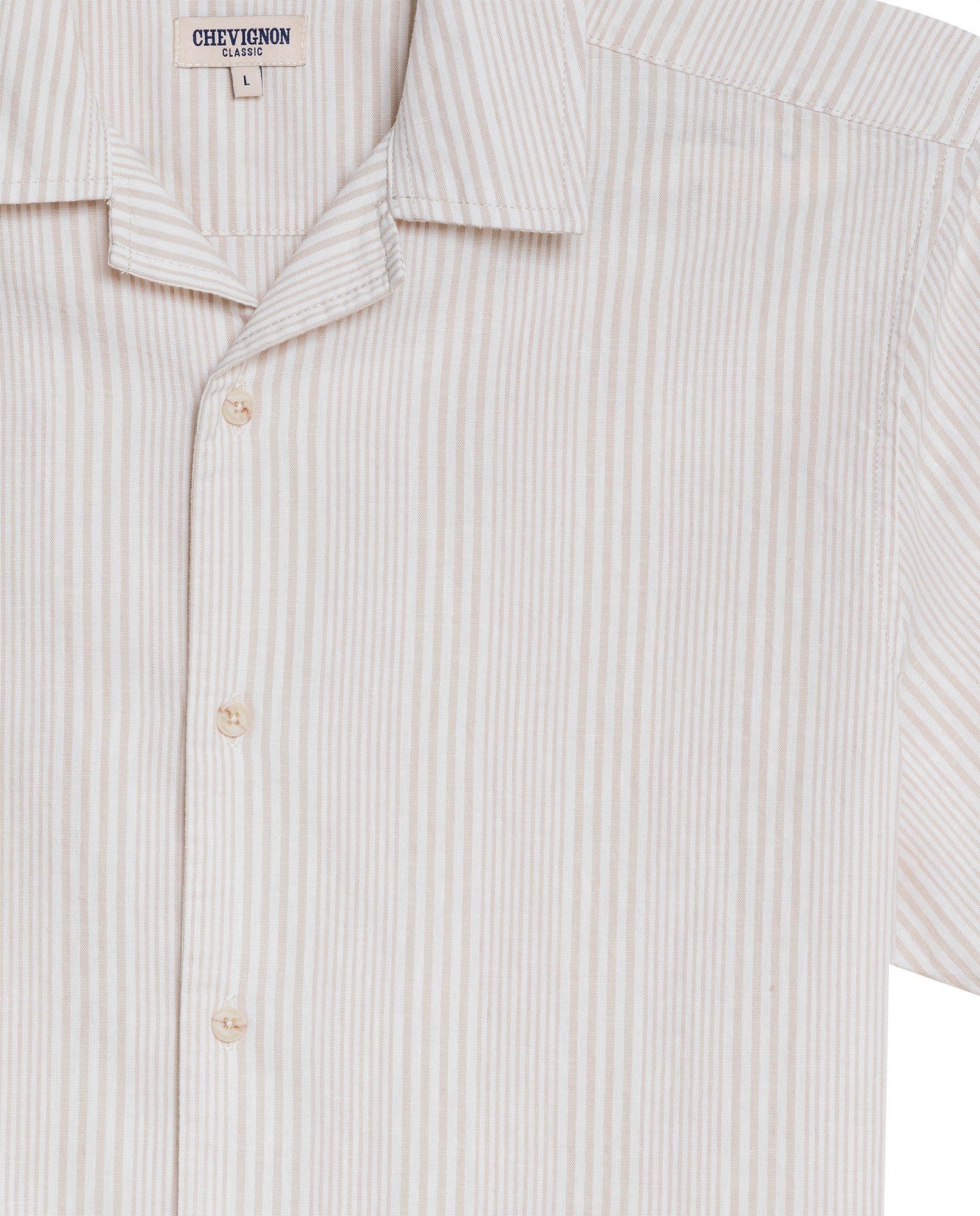 Linen Shirt for Men - Beige 63_612H036_BEI161102_8
