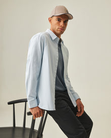 Men´s Slim Fit Shirt - Blue 63_612H041_AZU134111_0