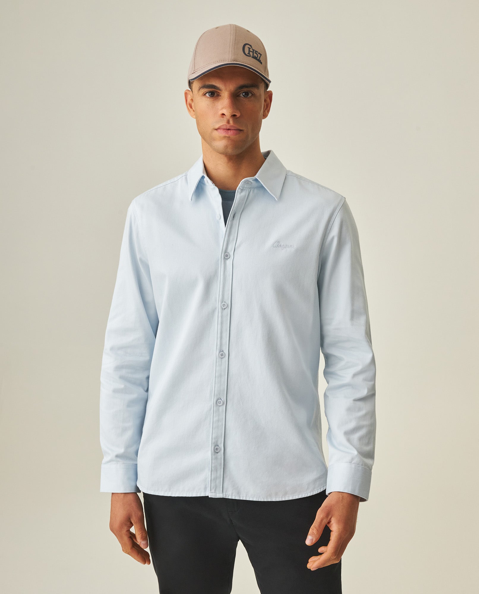 Men´s Slim Fit Shirt - Blue 63_612H041_AZU134111_3
