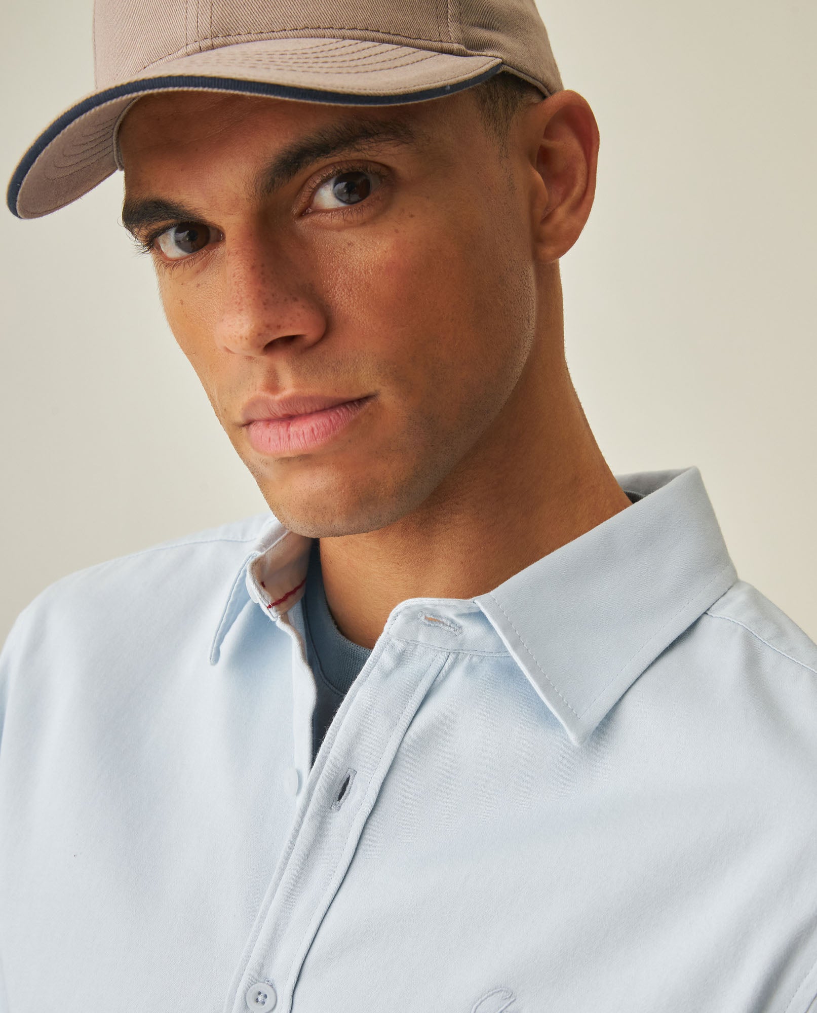 Men´s Slim Fit Shirt - Blue 63_612H041_AZU134111_5