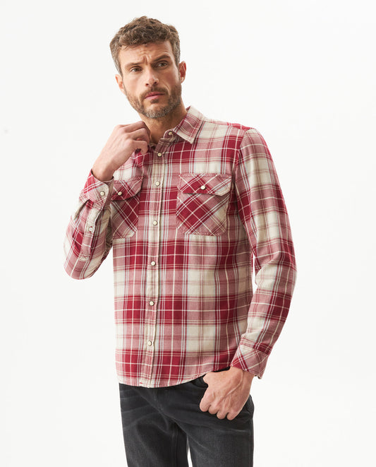 Men´s Regular Fit Shirt - Red 63_614G000_ROJ191724_0