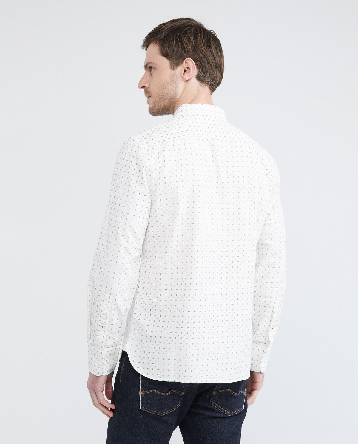 Men´s Dobby Cotton Shirt - Raw 63_617E203_CRU111001_5