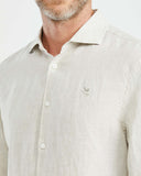 KHAKI LINEN SHIRT