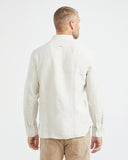 KHAKI LINEN SHIRT