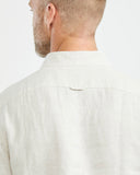 KHAKI LINEN SHIRT