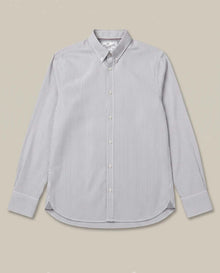 Men´s Striped Cotton Shirt - Gray 63_617F201_GRI190000_3