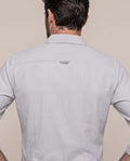 Men´s Striped Cotton Shirt - Gray 63_617F201_GRI190000_6