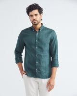 Men's Shirt 617F202 - Green 63_617F202_VER195917_0
