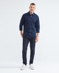 Men´s Mini Print Shirt - Blue 63_617F204_AZU194020_3