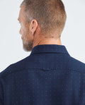 Men´s Mini Print Shirt - Blue 63_617F204_AZU194020_6