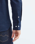 Men´s Mini Print Shirt - Blue 63_617F204_AZU194020_7