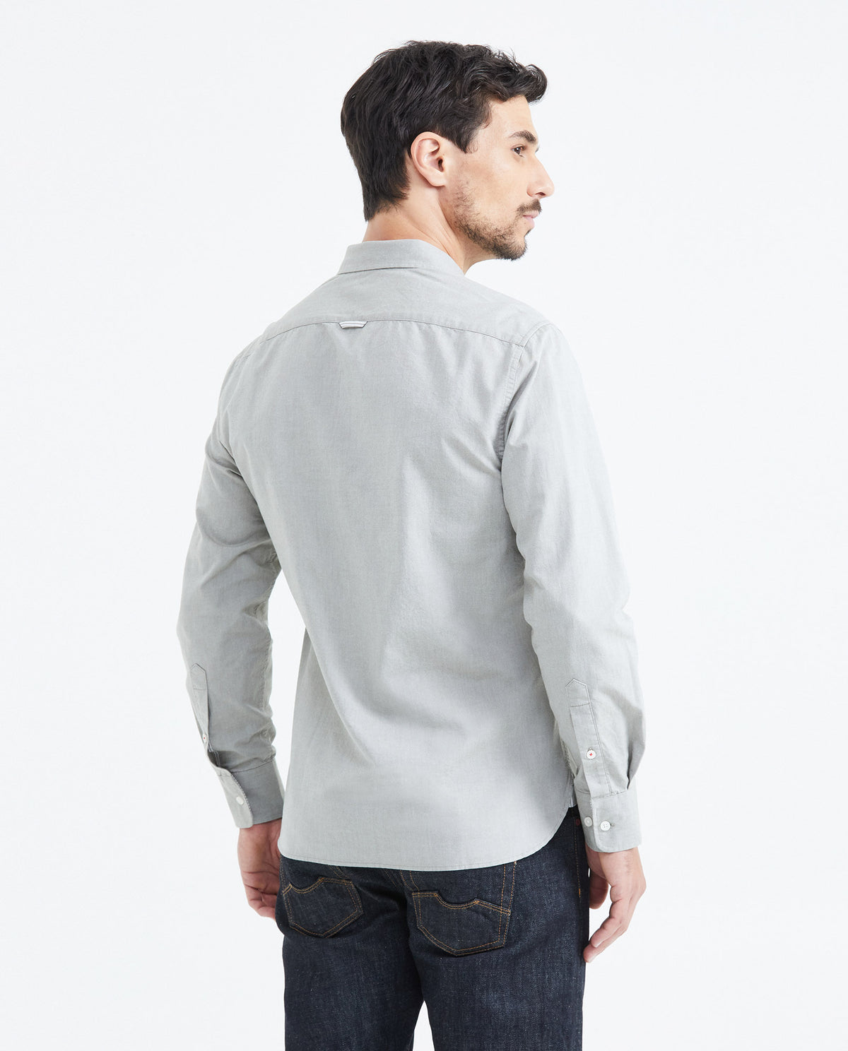 Men´s Oxford Shirt - Green 63_617F400_VER180521_6