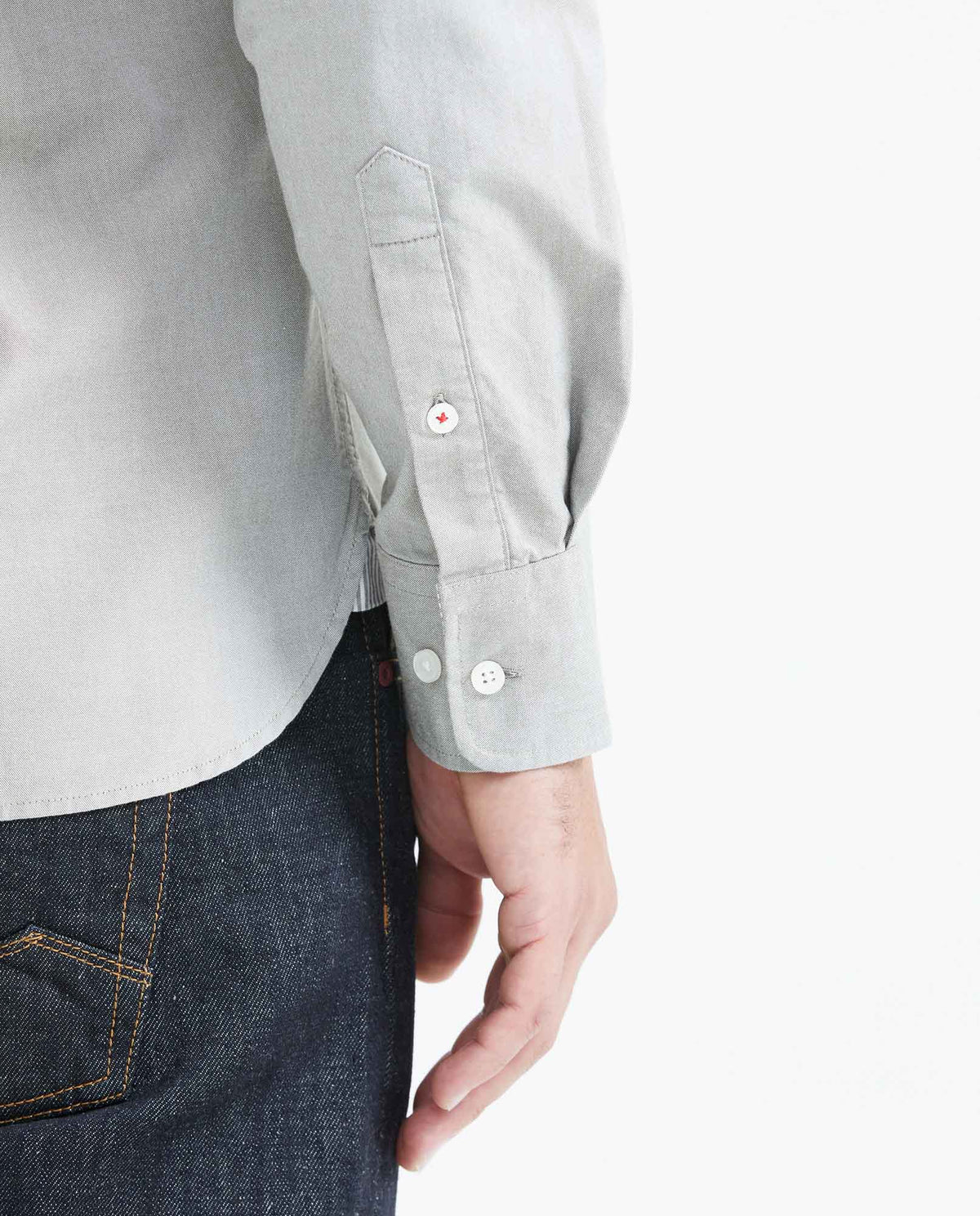 Men´s Oxford Shirt - Green 63_617F400_VER180521_8