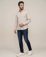 Men´s Long Sleeve Shirt - Khaki 63_617F403_CAQ150309_4