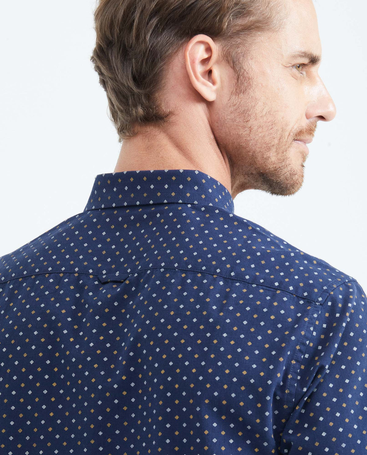 Men´s Button-Down Shirt - Blue 63_617F404_AZU194024_7