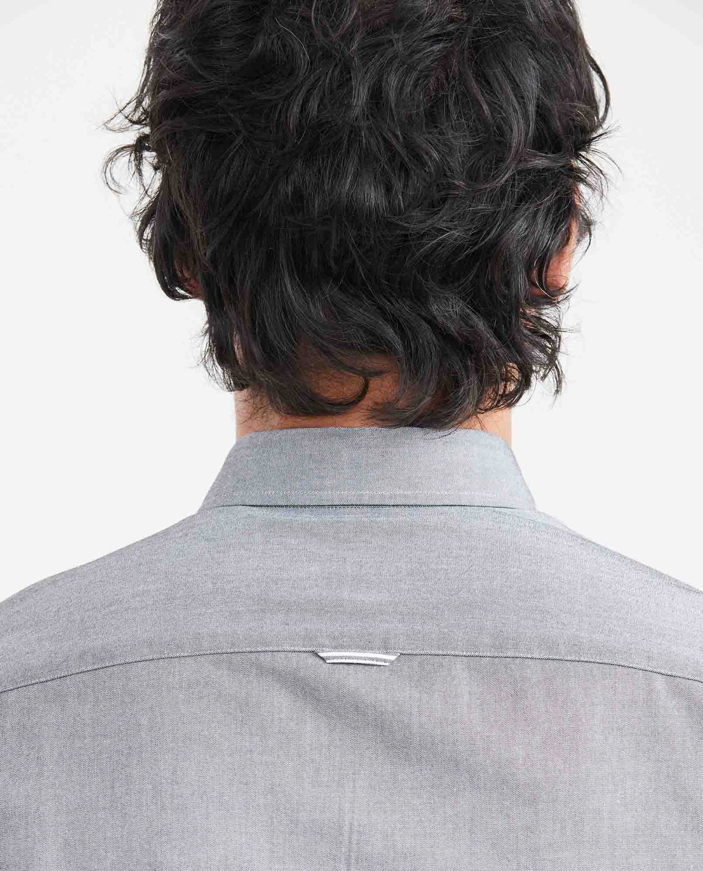 Men's Oxford Button-Down Shirt in Cotton - 4