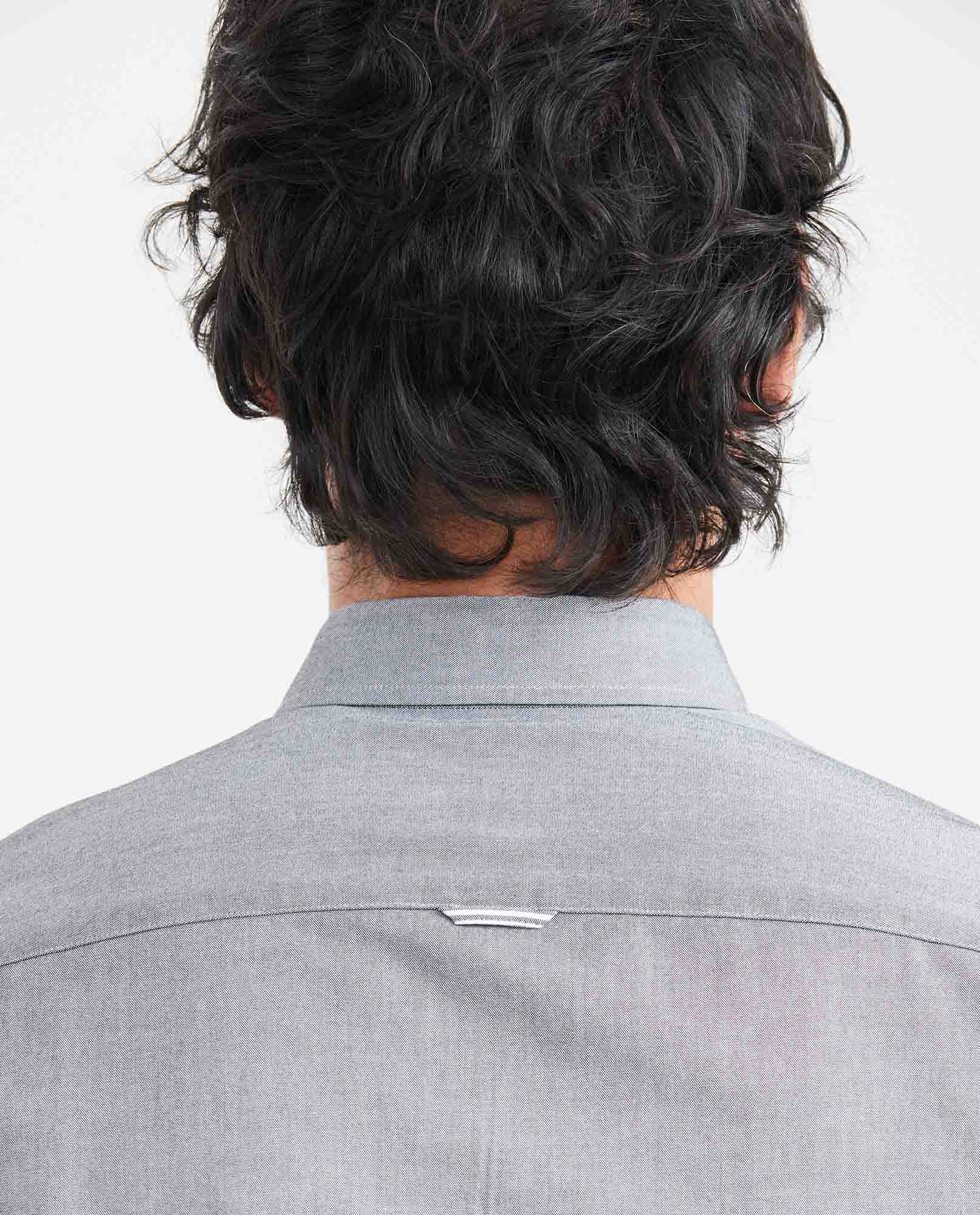 Men's Oxford Button-Down Shirt in Cotton - 4