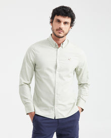 Men's Cotton Shirt - Green - 1