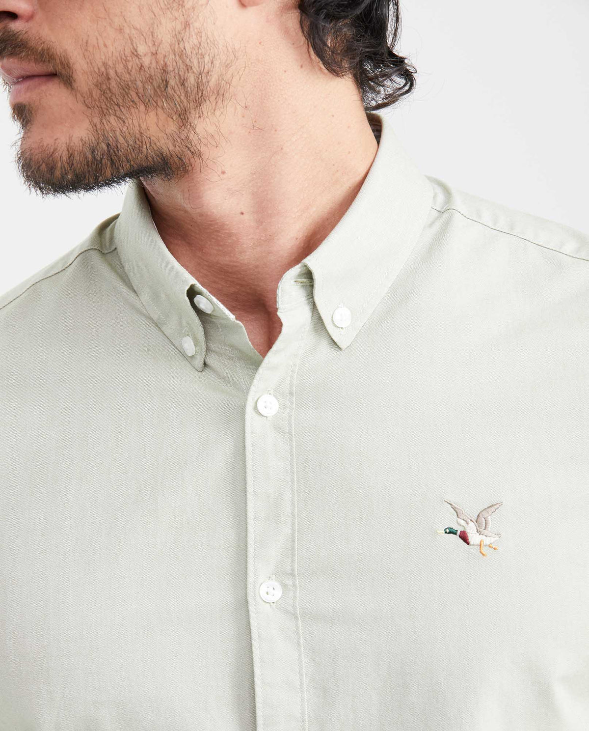 Men's Oxford Button-Down Shirt in Cotton - 2
