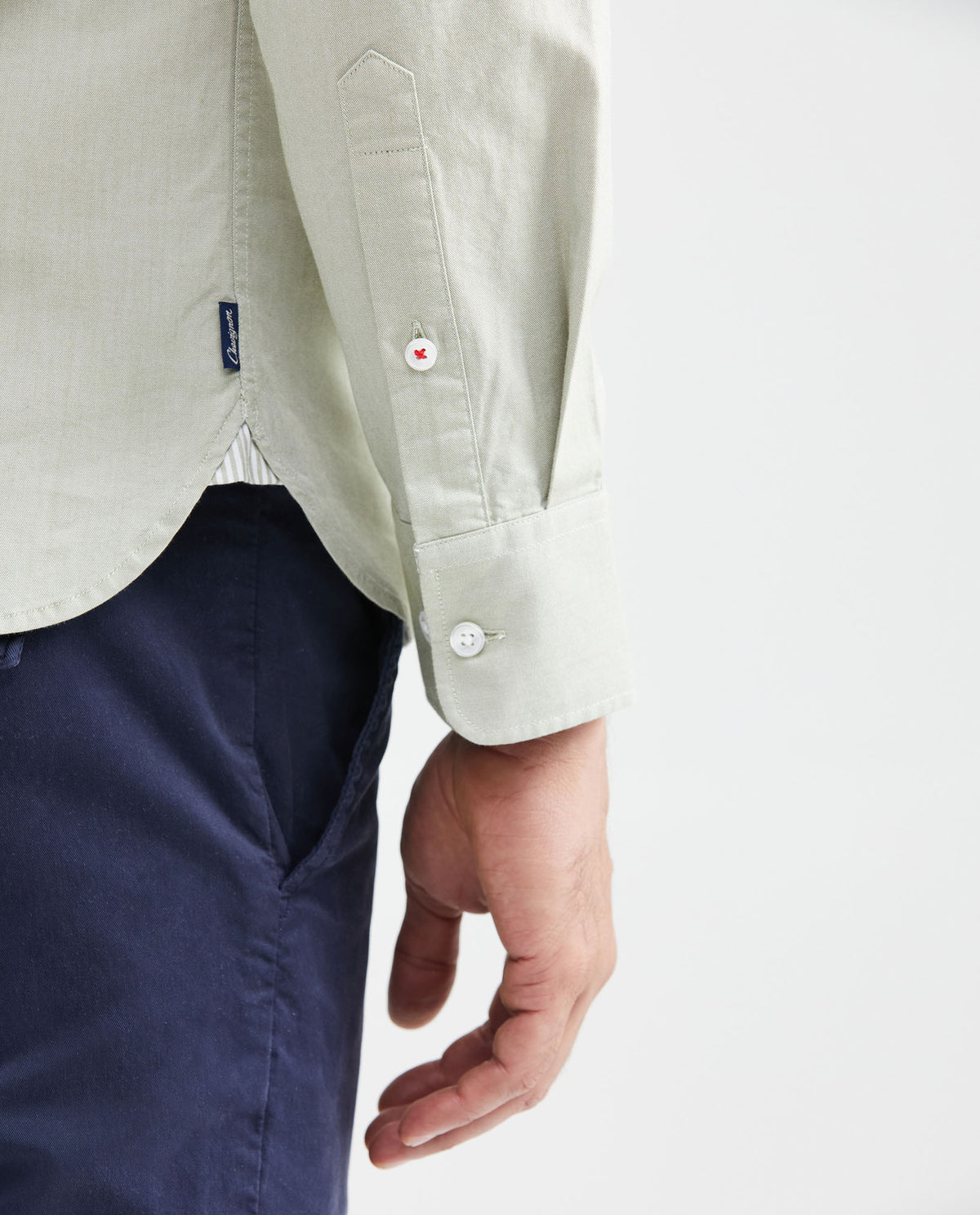 Men's Oxford Button-Down Shirt in Cotton - 5
