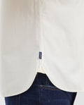 Men's Striped Oxford Shirt Spread Collar in Cotton - 6