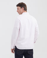 Men's Striped Oxford Shirt Spread Collar in Cotton - 6