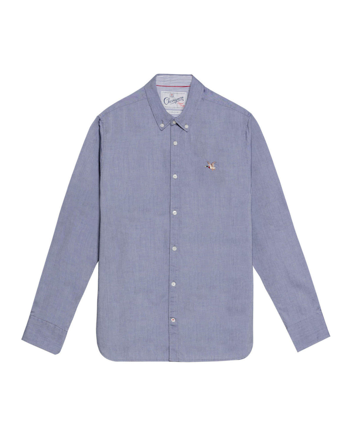 Oxford Long Sleeve Shirt for Men in Cotton - Black 617G400 - 2