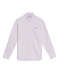 Oxford Long Sleeve Shirt for Men in Cotton - Pink 617G400 - 2