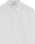 Camisa Mini Print Manga Larga para Hombre en Algodón - White 63_617G402_BLA110601_8