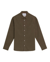 Camisa Mini Print Manga Larga para Hombre en Algodón - Green 63_617G402_VER180316_3