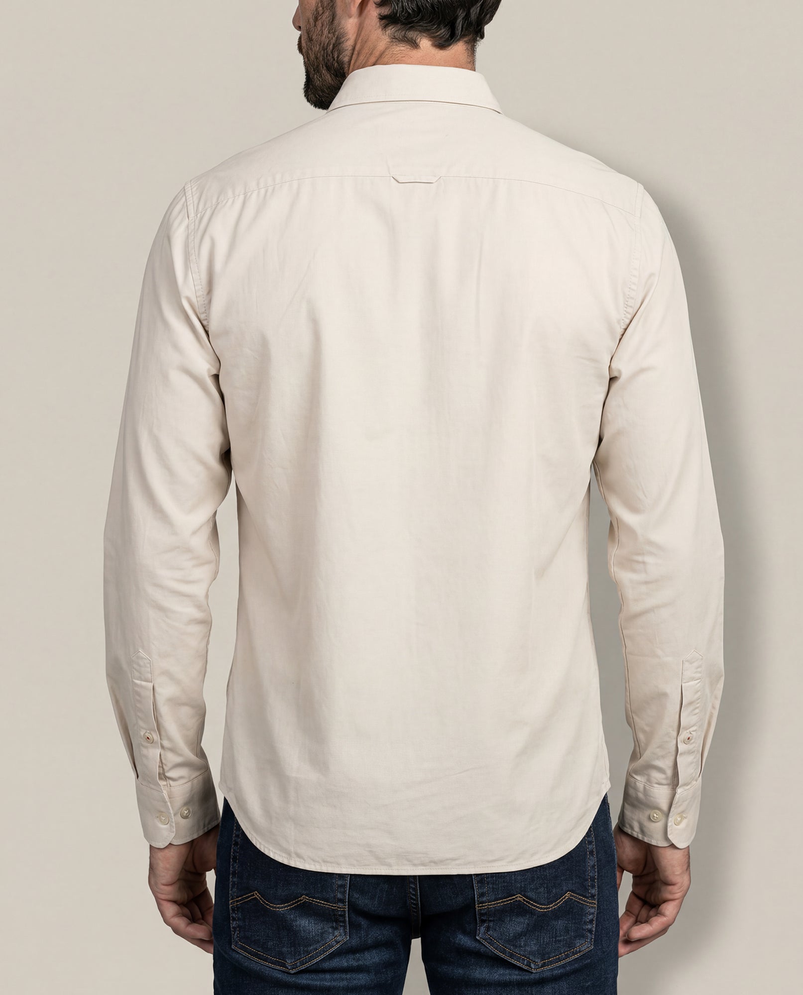 Men's Slim Fit Oxford Shirt - Raw 63_617H200_CRU120908_6