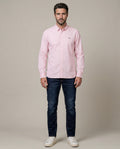 Men's Slim Fit Oxford Shirt - Pink 63_617H200_ROS131405_4