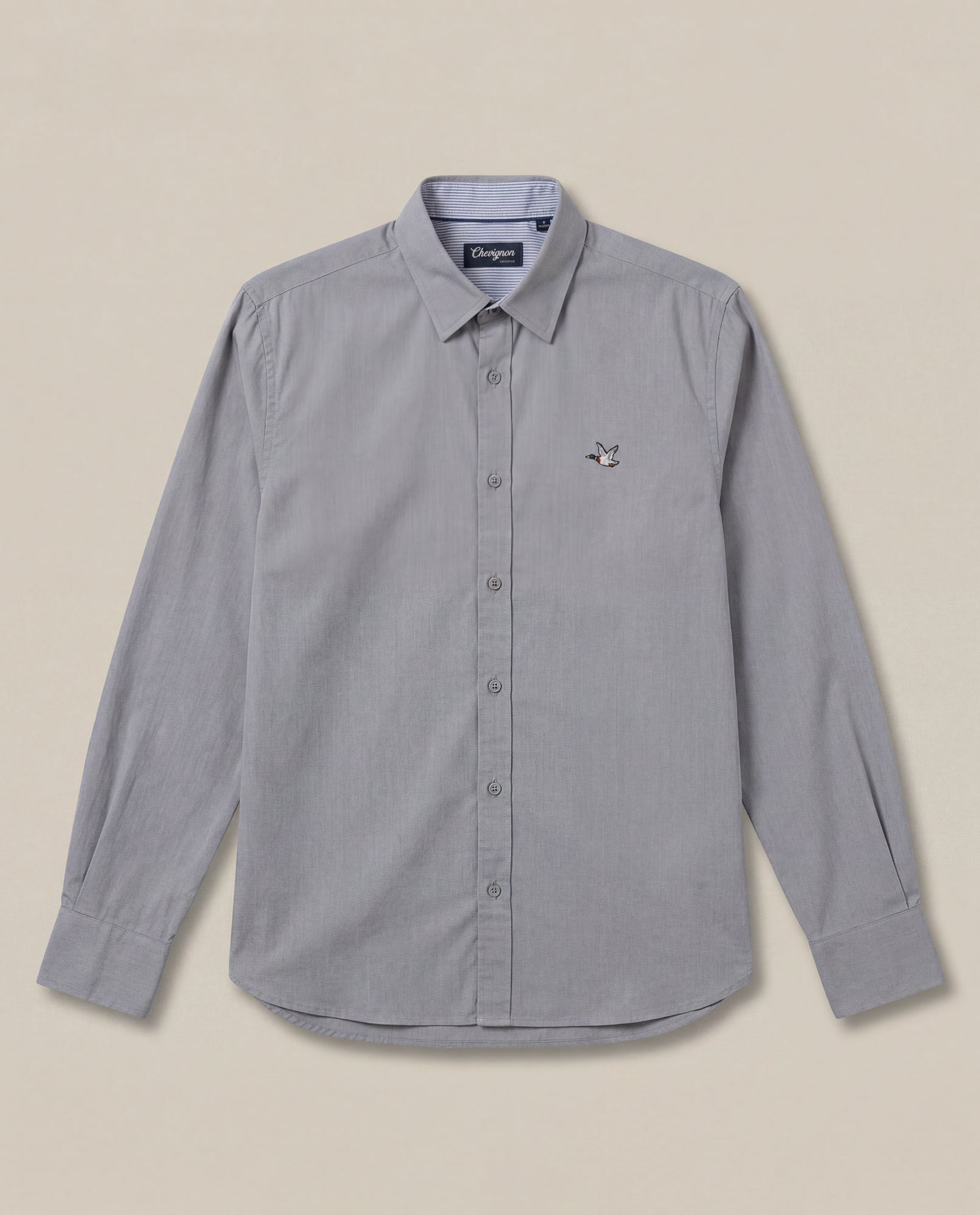 Men's Slim Fit Oxford Shirt - Green 63_617H200_VER176206_3