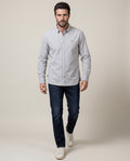 Men's Slim Fit Oxford Shirt - Green 63_617H200_VER176206_4