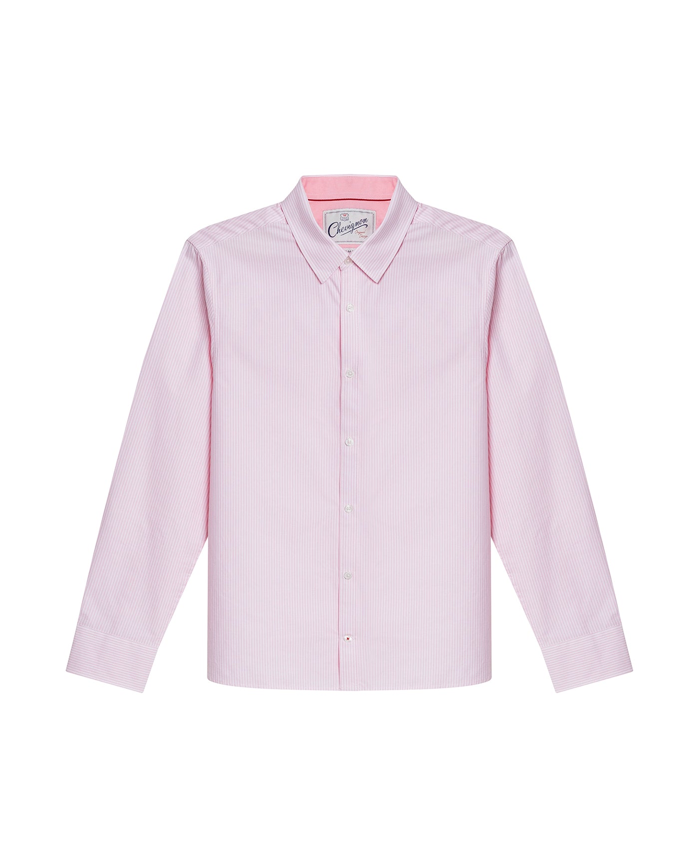 Men´s Slim Fit Striped Shirt - Pink 63_617H201_ROS161720_3