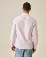 Men´s Slim Fit Striped Shirt - Pink 63_617H201_ROS161720_6