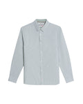 Men´s Slim Fit Striped Shirt - Green 63_617H201_VER170220_3
