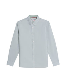 Men´s Slim Fit Striped Shirt - Green 63_617H201_VER170220_3