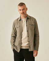 Men´s Slim Fit Dobby Shirt - Gray 63_617H202_GRI180516_0