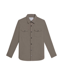 Men´s Slim Fit Dobby Shirt - Gray 63_617H202_GRI180516_3