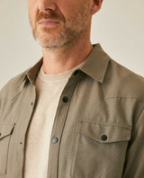 Men´s Slim Fit Dobby Shirt - Gray 63_617H202_GRI180516_5