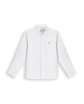 Mens Regular Fit Linen Embroidered Shirt - White 63_617H204_BLA110601_3