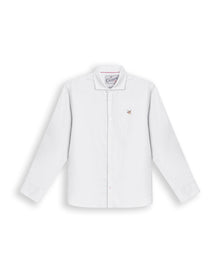 Mens Regular Fit Linen Embroidered Shirt - White 63_617H204_BLA110601_3